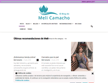 Tablet Screenshot of melicamacho.com
